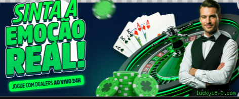 Imagem promocional do cassino online da luckyi8-0.com mostrando jogos ao vivo